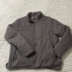 Three Dots quilted jacket.